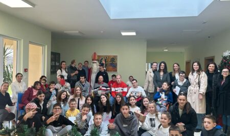 On December 6, Saint Nicholas visited the Institution